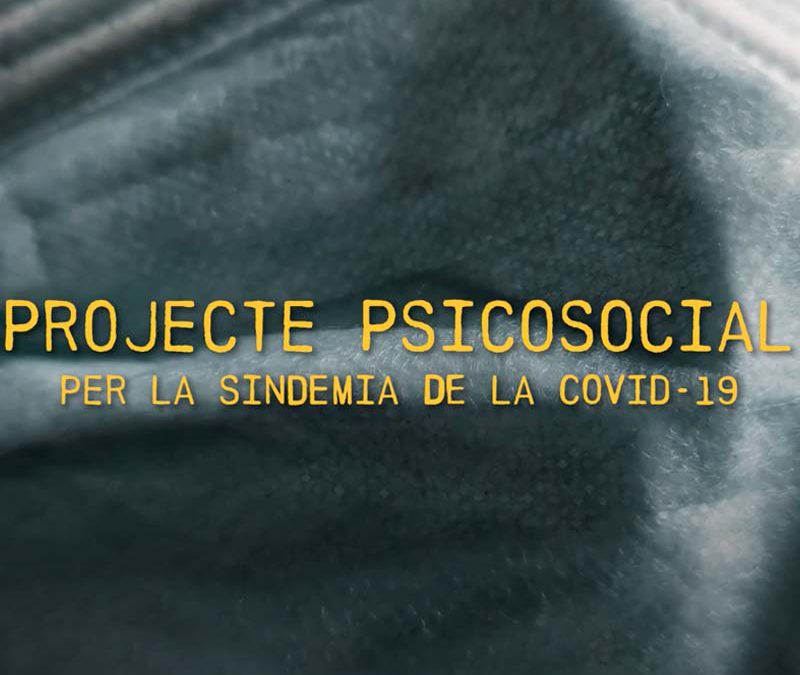 Israel Rodríguez Giralt participates in the report ‘Psychosocial Project on covid – 19 syndemic’
