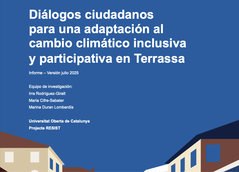 Diálogos ciudadanos para una adaptación al cambio climático inclusiva y participativa en Terrassa