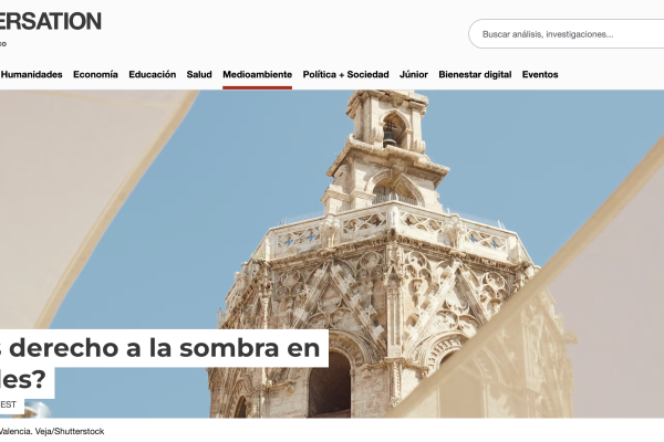 ¿Tenemos derecho a la sombra en las ciudades?