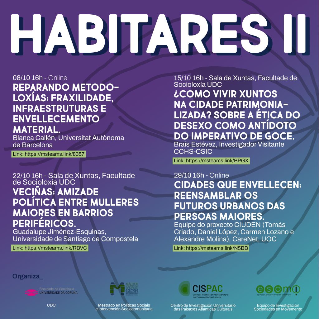 CIUDEN @ Ciclo HABITARES II, Universidade da Coruña